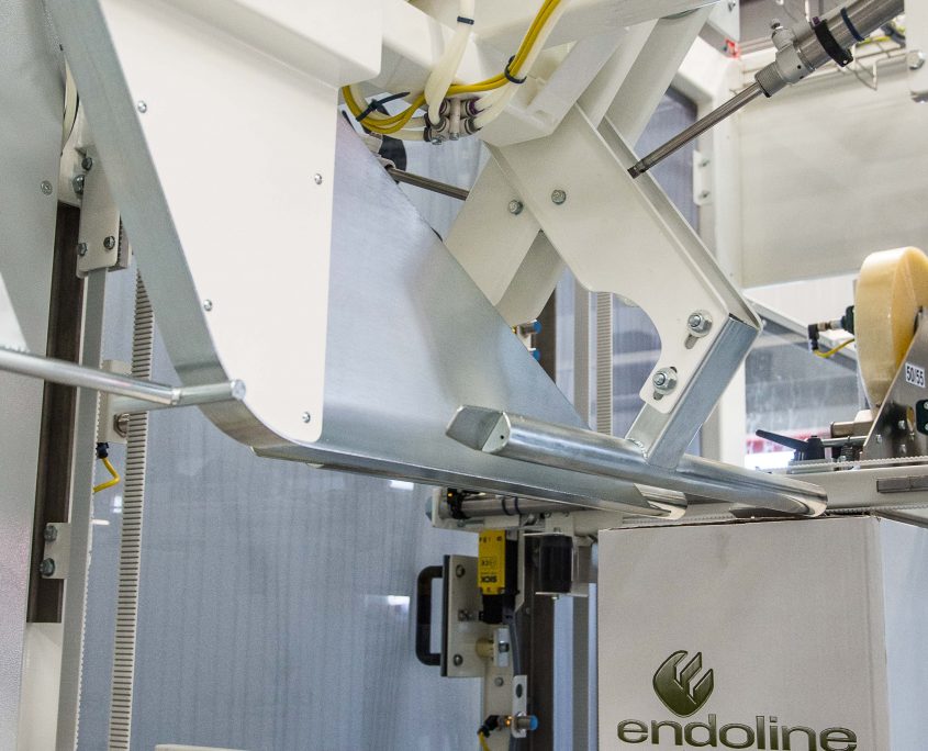 Industrial machinery with metal components