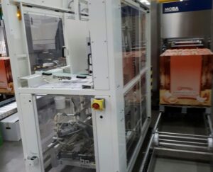 Automated machinery in a production facility