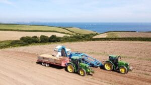 Pengelly Farms manages 1,200 acres of potato production in Cornwall, supplying approximately 16,500 tonnes of premium salad potatoes annually to UK and European customers.